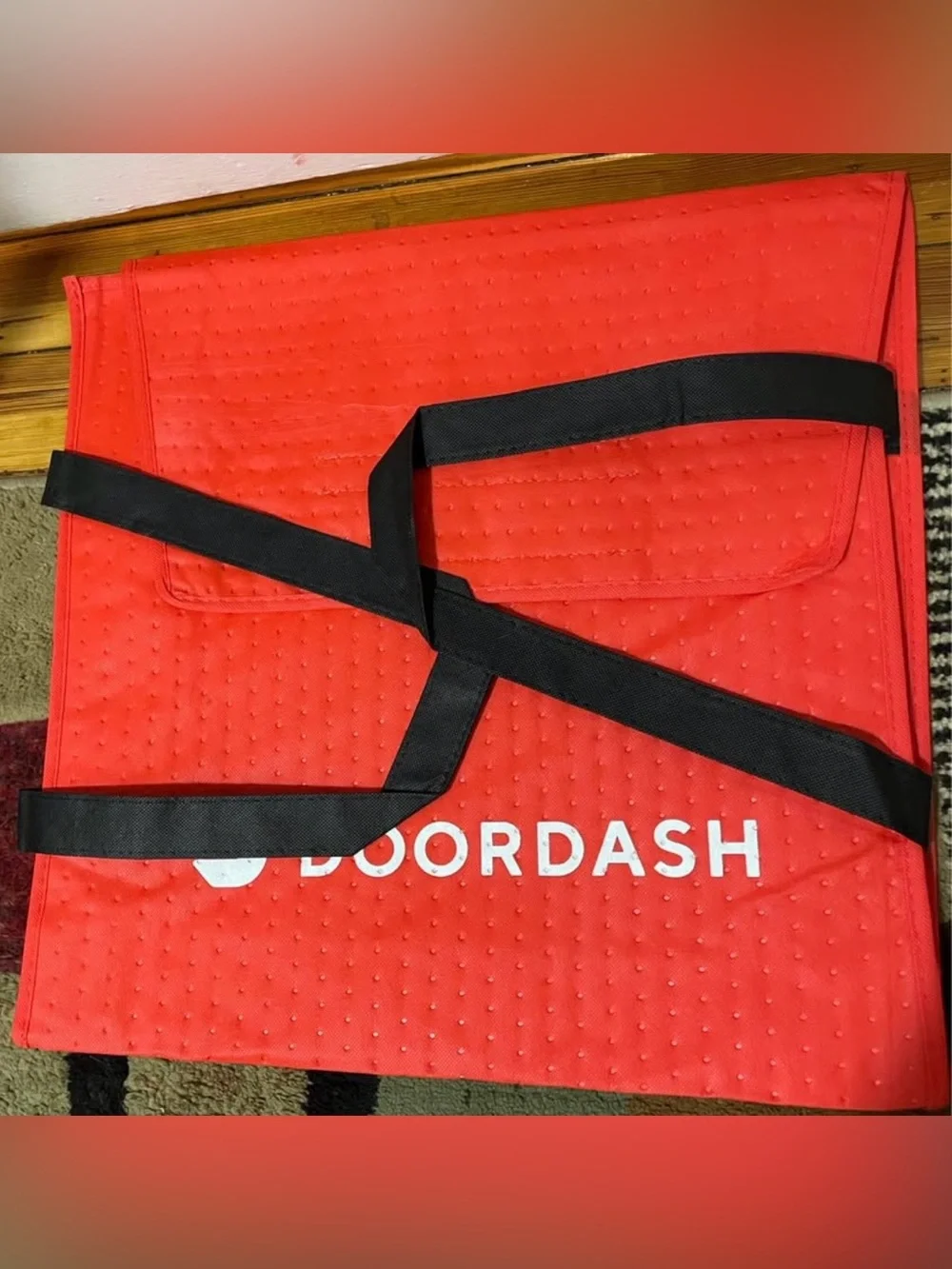 DoorDash Insulated Pizza Delivery Bag 19x19x5